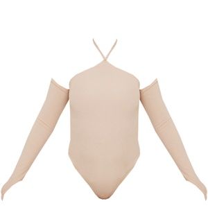Cold shoulder bodysuit